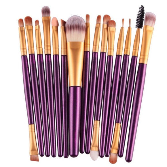 🎉HP🎉15 Piece Makeup Brush Set - Picture 4 of 7